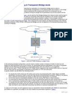 QoS and Traffic Shaping in Transparent Bridge Mode