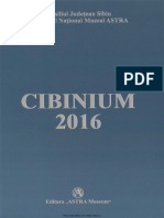 16. Cibinium. Muzeul ASTRA, 2016