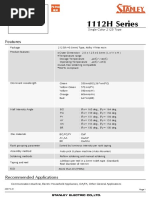 1112H Series: Features