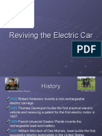 Reviving Electric Cars: A History of Electric Vehicles and Their Future