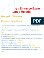 Chemistry - Important Questions and Answers, Entrance Exam, Study Material and Notes For All Subject - BrainKart