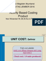 Activity Based Costing