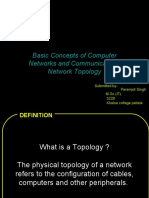 Basic Concepts of Computer Networks and Communications Network Topology