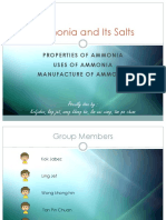 Ammonia and Its Salts