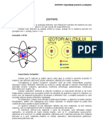 Importanta Izotopilor