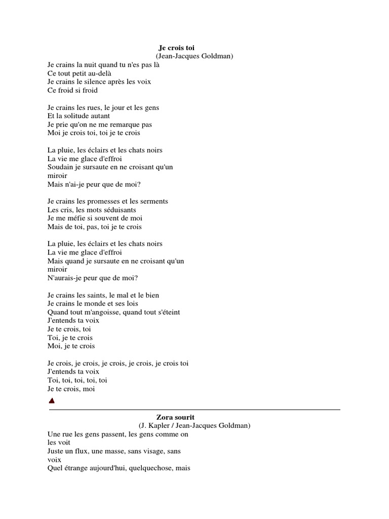 Parole S Il Suffisait D Aimer Celine Dion - S'Il Suffisait D'Aimer | PDF | Amour | La nature