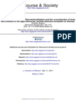 Andrus - 2011 - Beyond Texts in Context Recontextualization and the Co-production of Texts and Contexts in the Legal Discourse, Excited