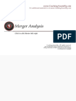 M&A - Análisis M&A