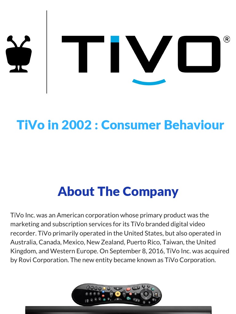 Tivo marketing strategy picture
