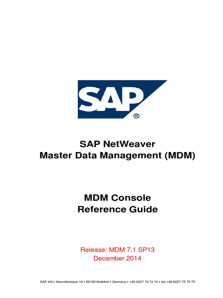 MDM Console | PDF | Command Line Interface | Ibm Db2
