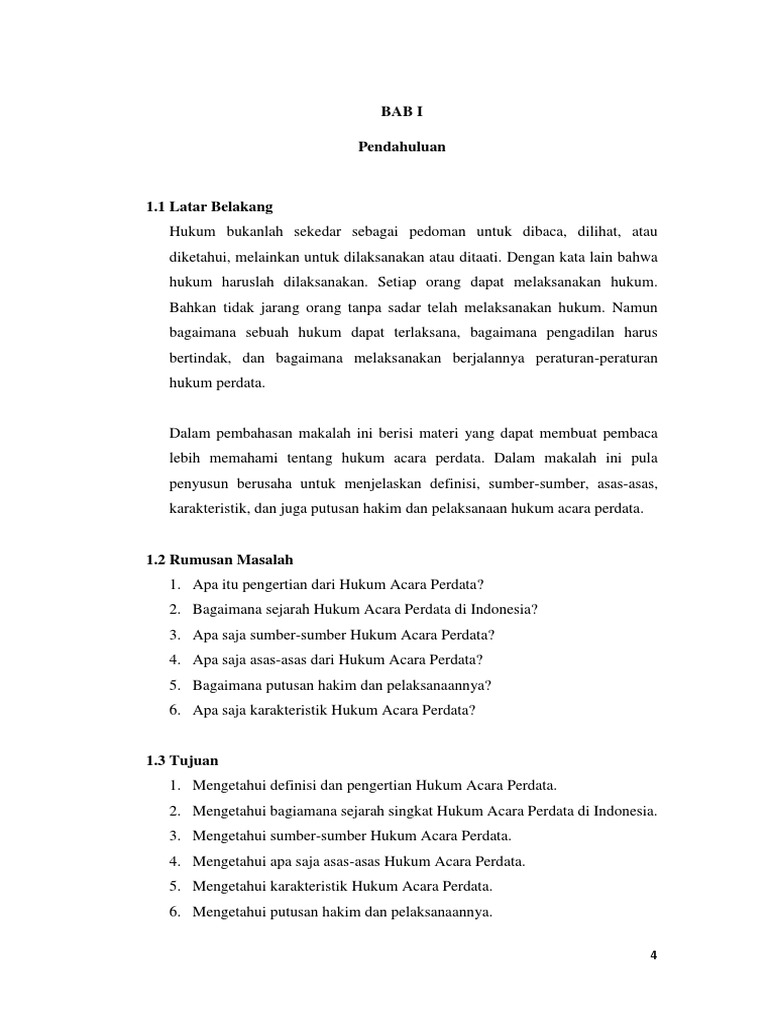 Makalah Hukum Acara Perdata