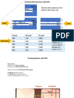 Printed With Conductive Ink: Dupont 5025 Silver Ink: G W W S 10000 M 5000 M