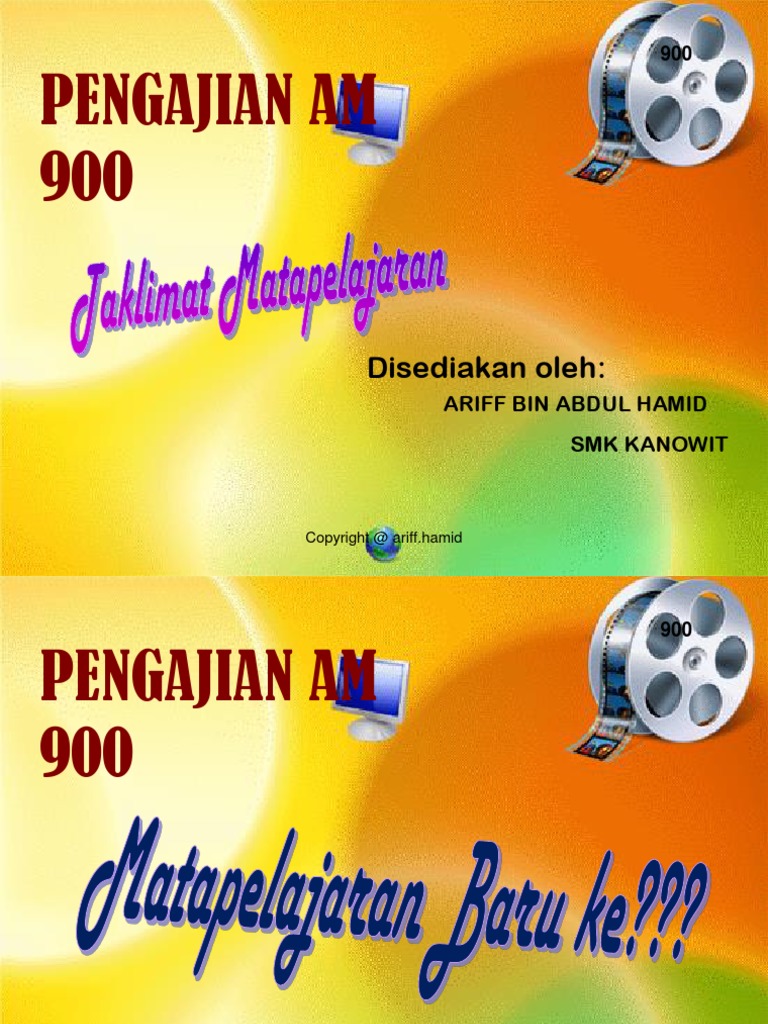 Slide Pembentangan Pengajian Am