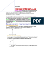 Proyecciones Ortogonales