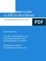 Beginners Guide To PHP in Wordpress