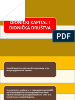 Uvod Dionička Društva i Dionički Kapital 2016-2017