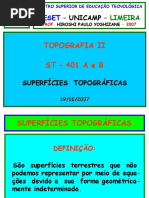 Curvas de Nível Topo