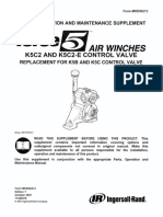 Ingersol Rand - K5C2 & K2C2-E Control Valve OMM
