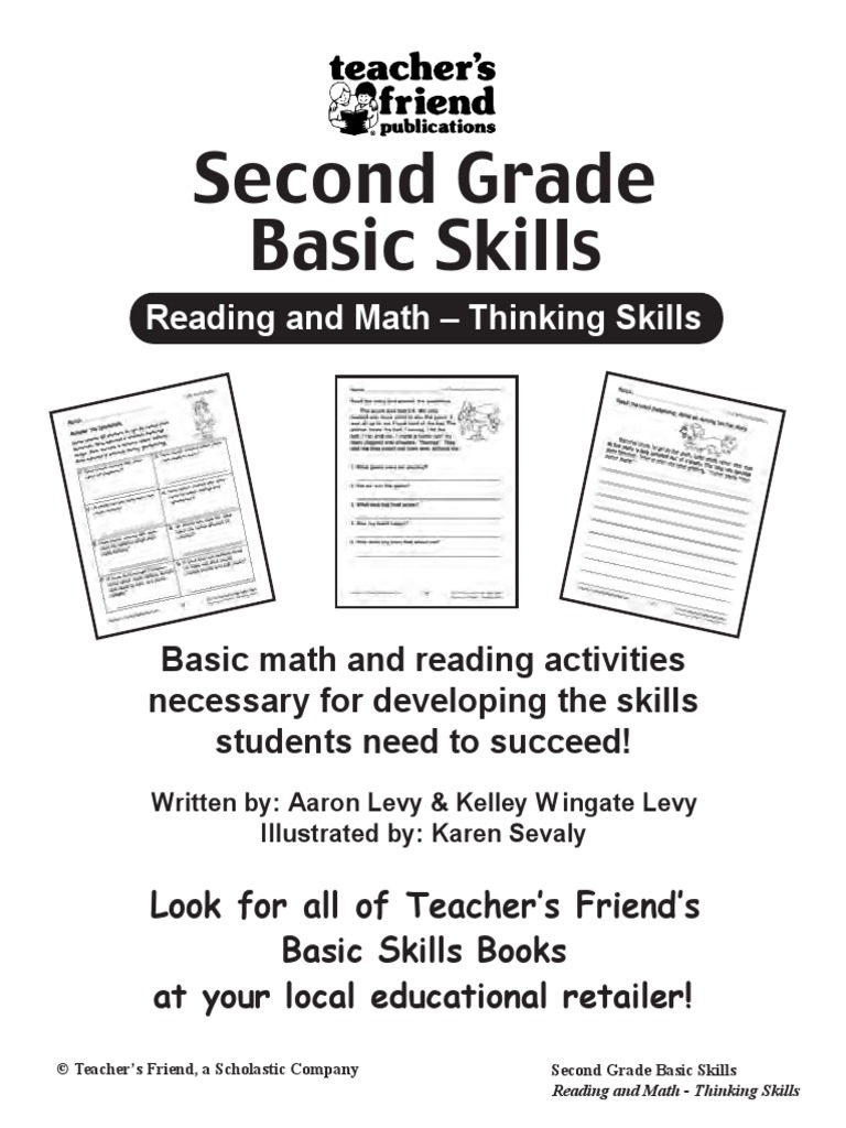 2 Ndgrbasicskillsmathandreading | PDF | Subtraction | Reading (Process)