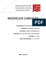 MODELOS LINEALES