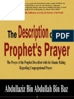 The Description of The Prophet's Prayer