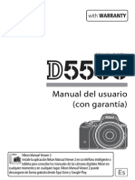 Manual de Usuario Nikon D5500