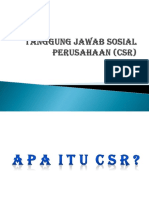 Tanggung Jawab Sosial Perusahaan (CSR) - 1