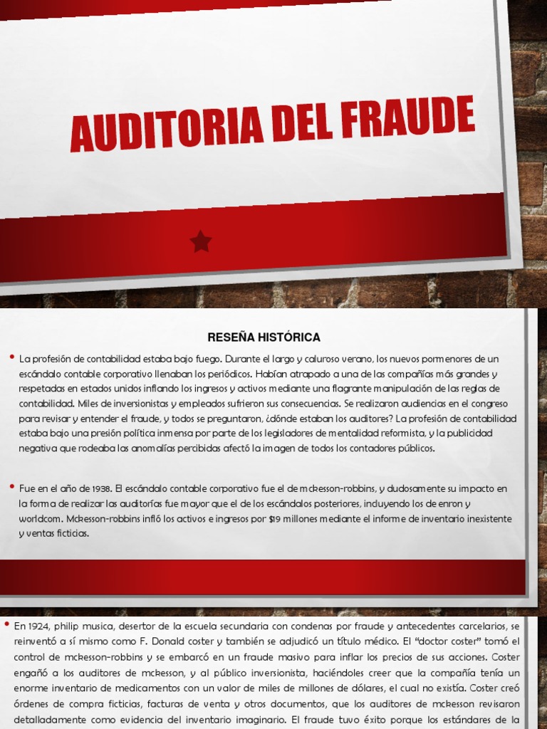 Auditoría y Prevención del Fraude Financiero | PDF | Evidencia ...