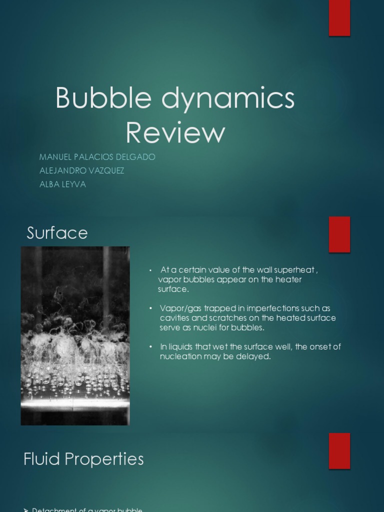 Understanding Bubble Dynamics in Boiling | PDF | Boiling | Heat Transfer