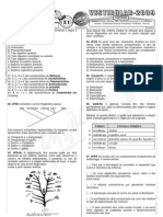 Biologia - Pré-Vestibular Impacto - Características Gerais Dos Invertebrados e Vertebrados - Exercícios