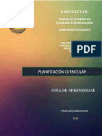 GUÍA DIDÁCTICA PLANIFICACIÓN CURRICULAR