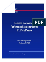 Balanced Scorecard in the USPS