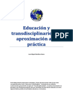 Educación y Transdisciplinariedad PDF