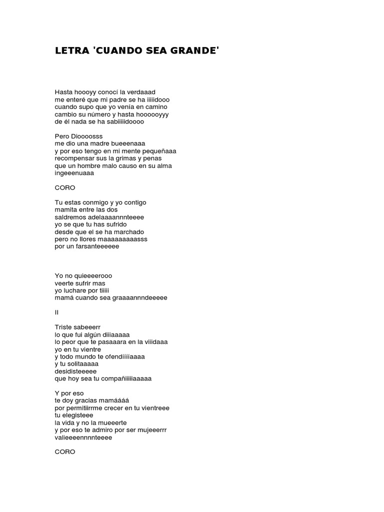 Cancion Shaira | PDF