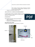 Práctica 1 Sensibilidad Exactitud y Precisión