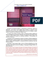 Raices Del Algebra Rutas Hacia El Algebr PDF