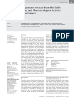 A New Naphthoquinone Isolated From The Bulbs of Ci PDF