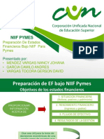 Preparación de Estados Financieros Bajo Niif para Pymes