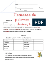 Formação de Palavras - Cópia