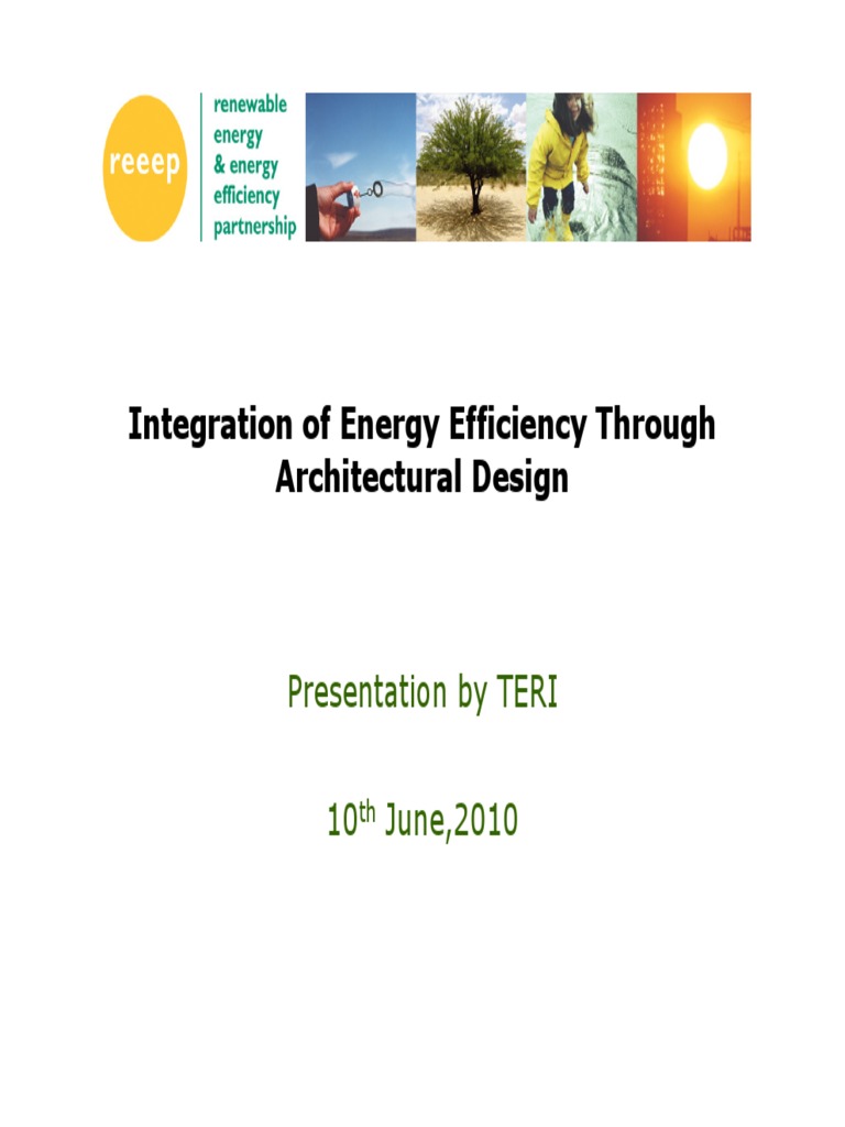 Energy Efficiency in Architectural Design | PDF | Efficient Energy Use ...