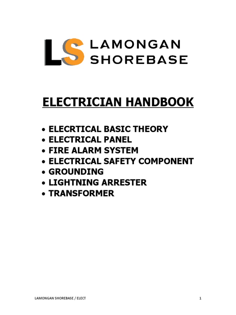 0.electrician Handbook English PDF Electrical Resistance And
