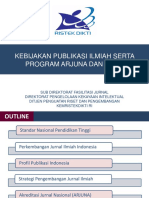 Kebijakan Jurnal Ilmiah