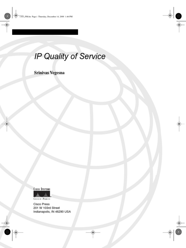 IP Quality of Service PDF | PDF | Quality Of Service | Multiprotocol ...