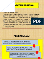 Pendapatan Wilayah 1