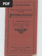 Madarasz - Lessons in Advanced Engraver's Script