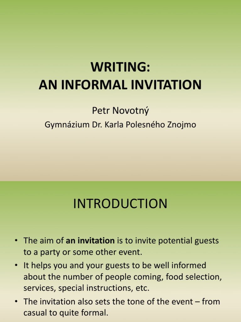 Invitation PDF | PDF