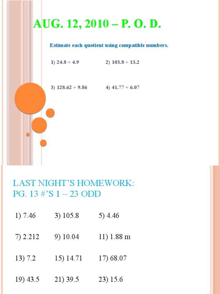 Math 7 Sec 1-3 | PDF