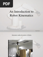 An Introduction To Robot Kinematics: Renata Melamud