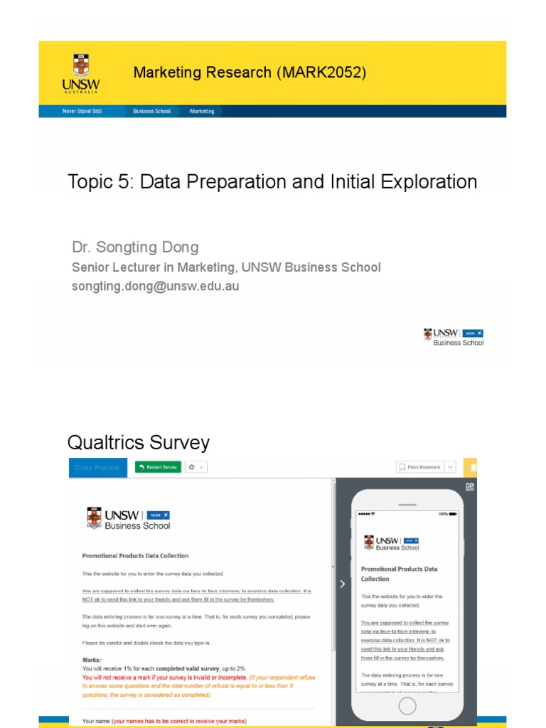 Topic 5 Data Preparation Initial Exploration - Slides - Updated | PDF ...