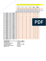 Excel Spreadsheet